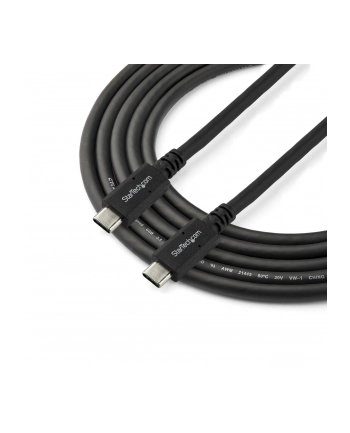 StarTech USB315C5C6 .com kabel USB 1,8 m USB 3.2 Gen 1 (3.1 Gen 1) USB C Czarny nr 2