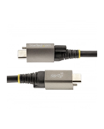 StarTech USB31CCTLKV1M .com kabel USB 1 m USB 3.2 Gen 2 (3.1 Gen 2) USB C Czarny, Szary nr 1