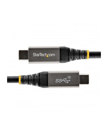 StarTech USB31CCV50CM .com kabel USB 0,5 m USB 3.2 Gen 2 (3.1 Gen 2) USB C Szary, Czarny nr 1