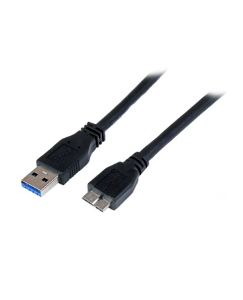 StarTech USB3CAUB1M .com kabel USB 1 m USB 3.2 Gen 1 (3.1 Gen 1) USB A Micro-USB B Czarny nr 1