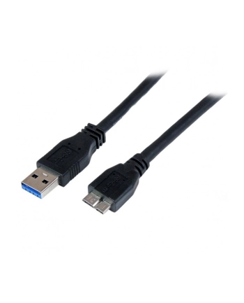 StarTech USB3CAUB1M .com kabel USB 1 m USB 3.2 Gen 1 (3.1 Gen 1) USB A Micro-USB B Czarny nr 2