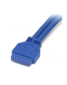 StarTech USB3SPNLAFHD .com zmieniacz płci / kabli 2 x USB A IDC Niebieski - nr 7