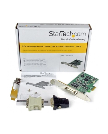 StarTech PEXHDCAP2 .com karta do przechwytywania video Wewnętrzny PCIe nr 2