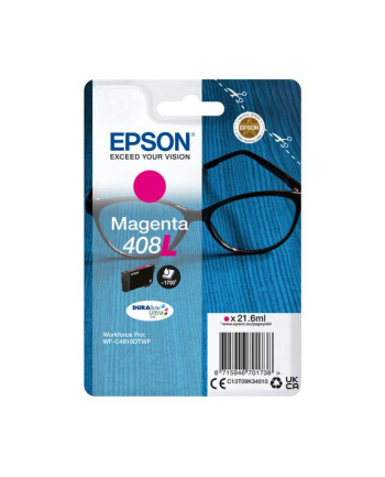 epson Tusz T09K3 408L DB do WF-C4810/4745 21.6ml, magenta nr 1