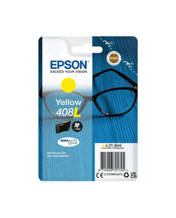 epson Tusz T09K4 408L DB do WF-C4810/4745 21.6ml, żółty nr 1