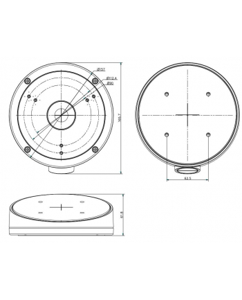 hikvision Adapter do kamer DS-1281ZJ-M