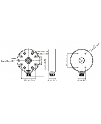 hikvision Puszka montażowa DS-1280ZJ-DM21(Black)