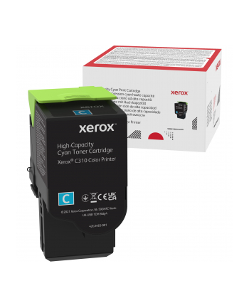Xerox 006R04365 C310 Cyan High Capacity Toner Cartridge (5500 pages) kaseta z tonerem 1 szt. Oryginalny Cyjan