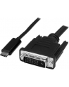 StarTech CDP2DVIMM1MB .com adapter kablowy 1 m USB Type-C DVI-D Czarny - nr 40