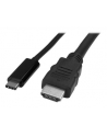 StarTech CDP2HDMM1MB .com adapter kablowy 1 m USB Type-C HDMI Czarny - nr 1