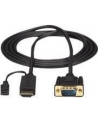 StarTech HD2VGAMM10 .com adapter kablowy 3 m VGA (D-Sub) HDMI + Micro USB Czarny - nr 34