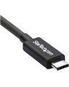 StarTech TBLT34MM50CM .com kabel Thunderbolt 0,5 m 40 Gbit/s Czarny - nr 18