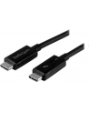 StarTech TBLT34MM50CM .com kabel Thunderbolt 0,5 m 40 Gbit/s Czarny - nr 19