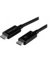 StarTech TBLT34MM50CM .com kabel Thunderbolt 0,5 m 40 Gbit/s Czarny - nr 22