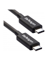 StarTech TBLT34MM50CM .com kabel Thunderbolt 0,5 m 40 Gbit/s Czarny - nr 27