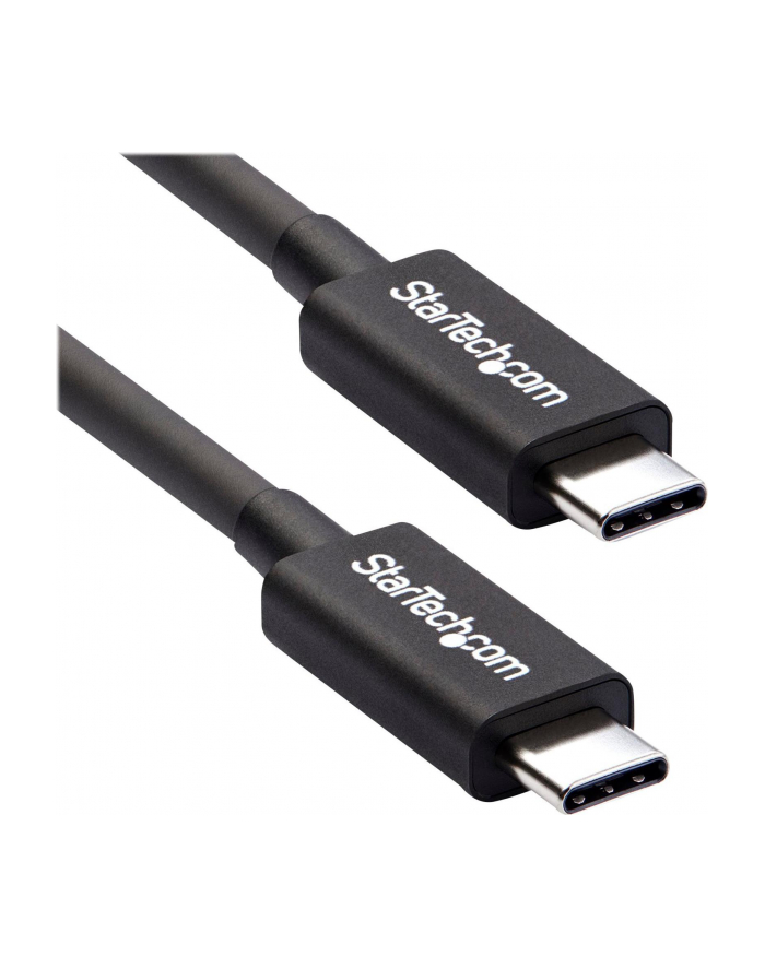StarTech TBLT34MM50CM .com kabel Thunderbolt 0,5 m 40 Gbit/s Czarny główny
