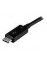 StarTech TBLT3MM1MA .com kabel Thunderbolt 1 m 40 Gbit/s Czarny - nr 3