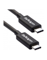 StarTech TBLT3MM2M .com kabel Thunderbolt 2 m 20 Gbit/s Czarny - nr 25