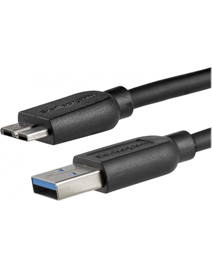 StarTech USB3AUB2MS .com kabel USB 2 m USB 3.2 Gen 1 (3.1 Gen 1) USB A Micro-USB B Czarny główny