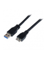 StarTech USB3CAUB1M .com kabel USB 1 m USB 3.2 Gen 1 (3.1 Gen 1) USB A Micro-USB B Czarny - nr 17