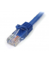 StarTech 45PAT5MBL .com kabel sieciowy Niebieski 5 m Cat5e U/UTP (UTP) - nr 5