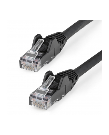 StarTech N6LPATCH3MBK .com kabel sieciowy Czarny 3 m Cat6 U/UTP (UTP)