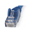 StarTech N6LPATCH3MBL .com kabel sieciowy Niebieski 3 m Cat6 U/UTP (UTP) - nr 7