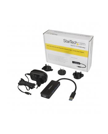StarTech ST4300MINI .com huby i koncentratory USB 3.2 Gen 1 (3.1 Gen 1) Type-A 5000 Mbit/s Czarny