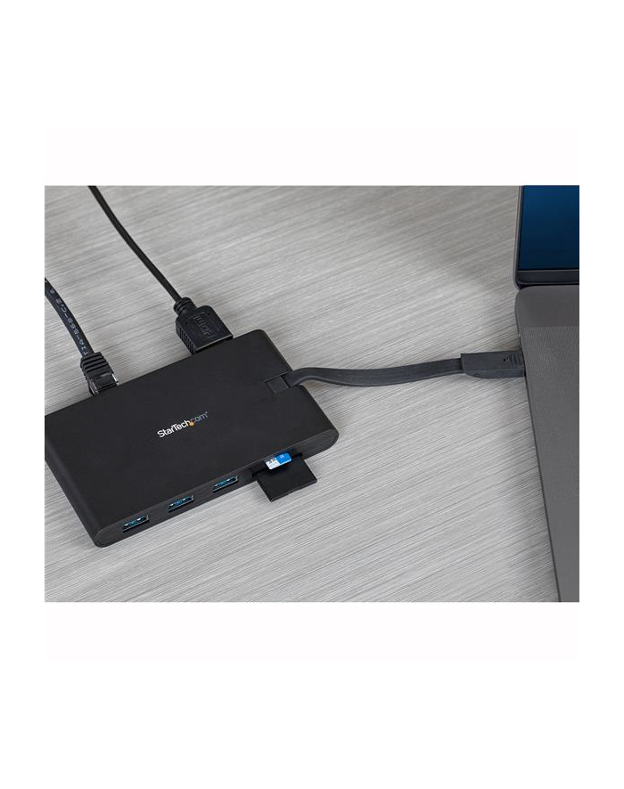 StarTech DKT30CHVSCPD .com stacja dokująca Przewodowa USB 3.2 Gen 1 (3.1 Gen 1) Type-C Czarny główny