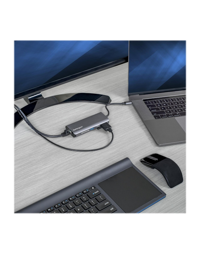 StarTech DKT30CSDHPD3 .com stacja dokująca Przewodowa USB 3.2 Gen 1 (3.1 Gen 1) Type-C Czarny, Szary główny
