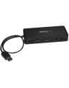 StarTech USBA2DPGB .com stacja dokująca Przewodowa USB 3.2 Gen 1 (3.1 Gen 1) Type-A Czarny - nr 26
