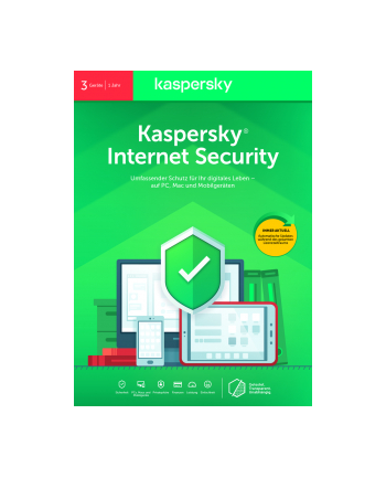 Kaspersky KL1939G5CFS-20 Lab Internet Security 2020 3 x licencja