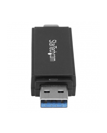 StarTech SDMSDRWU3AC .com czytnik kart USB 3.2 Gen 1 (3.1 Gen 1) Type-A/Type-C Czarny