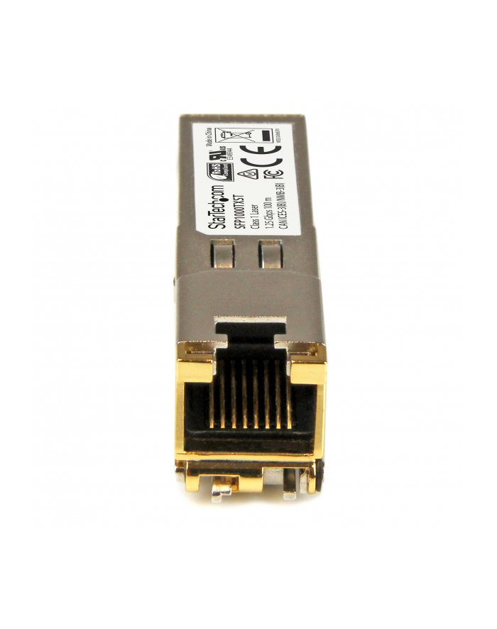 StarTech SFP1000TXST .com moduł przekaźników sieciowych Miedź 1000 Mbit/s SFP główny