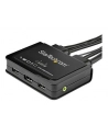 StarTech SV211HDUA4K .com przełącznik KVM Czarny - nr 1