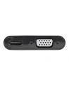 StarTech DP2VGAHD20 .com adapter kablowy DisplayPort HDMI + VGA (D-Sub) Czarny - nr 1