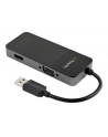 StarTech USB32HDVGA .com zewnętrzna karta graficzna usb 3840 x 2160 px Czarny, Srebrny - nr 2