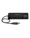 StarTech USBA2DPGB .com stacja dokująca Przewodowa USB 3.2 Gen 1 (3.1 Gen 1) Type-A Czarny - nr 2