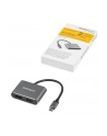 StarTech CDP2DPHD .com zewnętrzna karta graficzna usb 3840 x 2160 px Czarny, Szary - nr 11