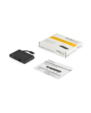 StarTech DKT30CHVCM .com stacja dokująca Przewodowa USB 3.2 Gen 1 (3.1 Gen 1) Type-C Czarny