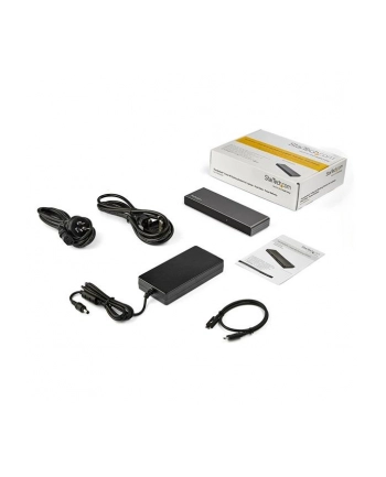 StarTech TB3DK2DHVUE .com stacja dokująca Przewodowa Thunderbolt 3 Szary nr 2
