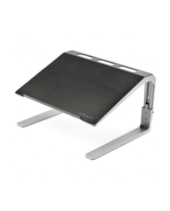 StarTech LTSTND .com stojak na notebooka 43,2 cm (17') Podstawka na notebooka Czarny, Srebrny