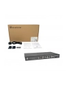 Level One GEP-2841 łącza sieciowe Zarządzany L2 Gigabit Ethernet (10/100/1000) Obsługa PoE 1U Czarny - nr 11