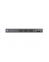 Level One GEP-2841 łącza sieciowe Zarządzany L2 Gigabit Ethernet (10/100/1000) Obsługa PoE 1U Czarny - nr 3