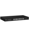 Level One GEP-2841 łącza sieciowe Zarządzany L2 Gigabit Ethernet (10/100/1000) Obsługa PoE 1U Czarny - nr 6
