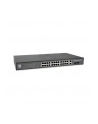 Level One GEP-2841 łącza sieciowe Zarządzany L2 Gigabit Ethernet (10/100/1000) Obsługa PoE 1U Czarny - nr 7