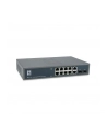 Level One GEP-1221 łącza sieciowe Nie zarządzany Gigabit Ethernet (10/100/1000) Obsługa PoE Czarny - nr 8