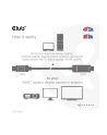 Club 3D CAC-1087 adapter kablowy 3 m DisplayPort HDMI - nr 20