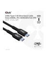 Club 3D CAC-1573 kabel USB 2 m USB4 Gen 2x2 USB C Czerwony - nr 20