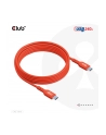 Club 3D CAC-1573 kabel USB 2 m USB4 Gen 2x2 USB C Czerwony - nr 36